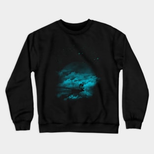 deer silhouette Crewneck Sweatshirt